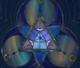 A sacred and ancient instrument of meteorite glass and tri-fold harmony, capable of navigating any dimension—if you can unlock the secret of when and where to use it. That is, of course, assuming you can even find where it’s been hidden.