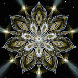 An envoy spun from light and longing, dispatched across the stars to find its kin.