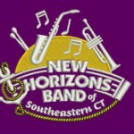The band decided on purple to be the color for their uniform polo shirt, so black logo elements were reversed to white for contrast.