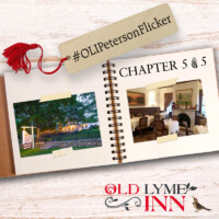 The threads connecting the Kitchings, Old Lyme, and Roger Tory Peterson have revealed themselves over time, with the northern flicker binding them all together. Peterson’s ponderings of resurrection resonate strongly with Chris. She sees the renovation of the inn as its own resurrection story: what had seemed dead was actually very much alive. In honor of Roger Tory Peterson and the northern flicker, the parlor room in the #OldLymeInn was renamed to “The Peterson Room”. As Chris says, “Roger Tory Peterson’s story has become OUR story.”
#OldLymeInn
#OLIPetersonFlicker